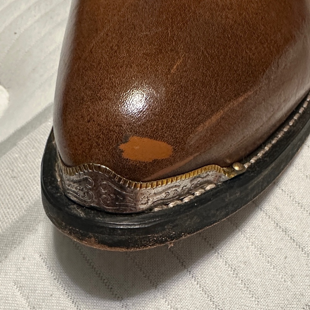 Laredo Men's Nashville Western Brown and Black Boots. Size 13D. - Picture 6 of 11